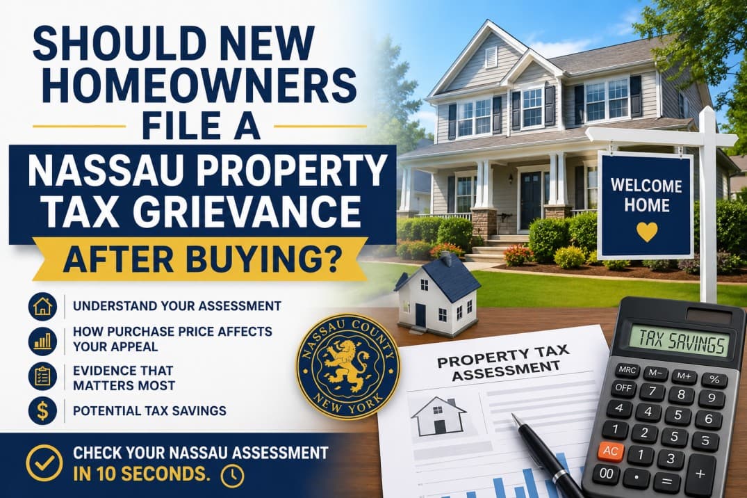 Should New Homeowners File a Nassau Property Tax Grievance After Buying?