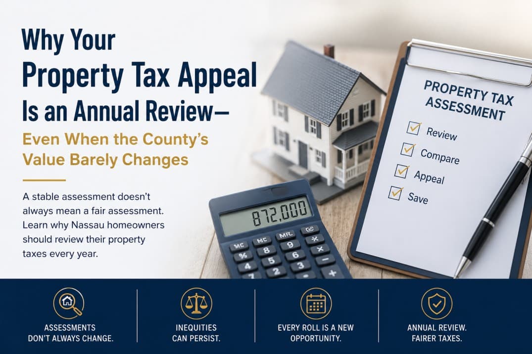 Why Nassau Homeowners Should File Every Year
